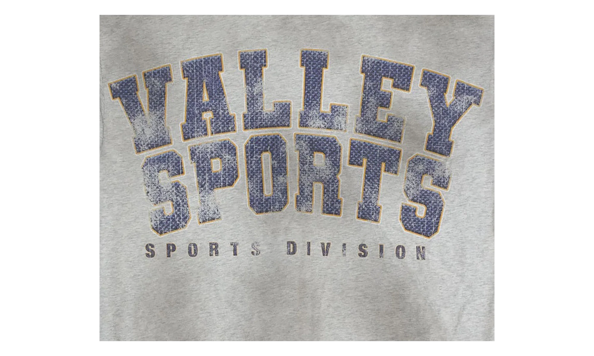 Valley Sports Division Tee "Grey" VAL144