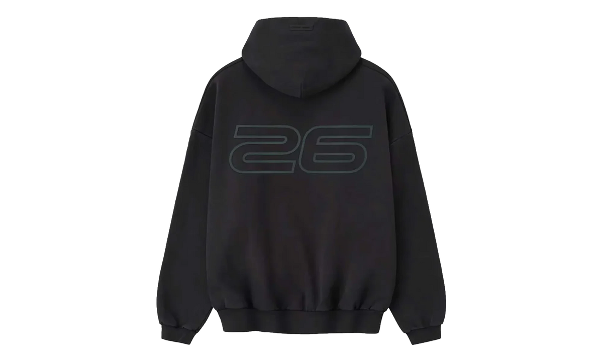 Heavy Fleece 90s Hoodie "Vintage Black" 192HO256564F