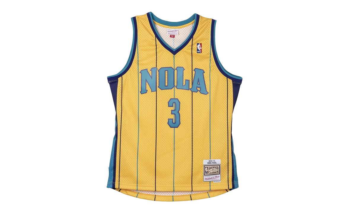 NBA Chris Paul Swingman Jersey "2010 Charlotte Hornets - Yellow" SMJYAC19023 NOHYELL10CPA
