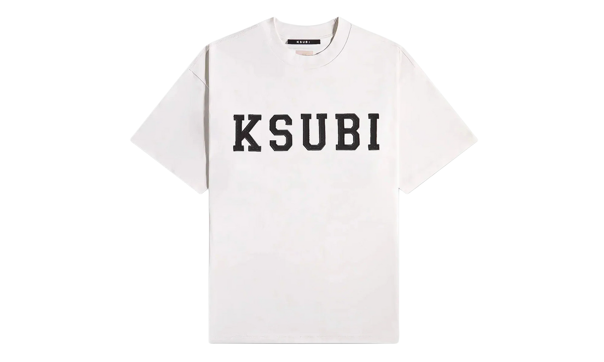 Ksubi Touchdown Ekcess SS Tee "Vintage White" MPS26TE025