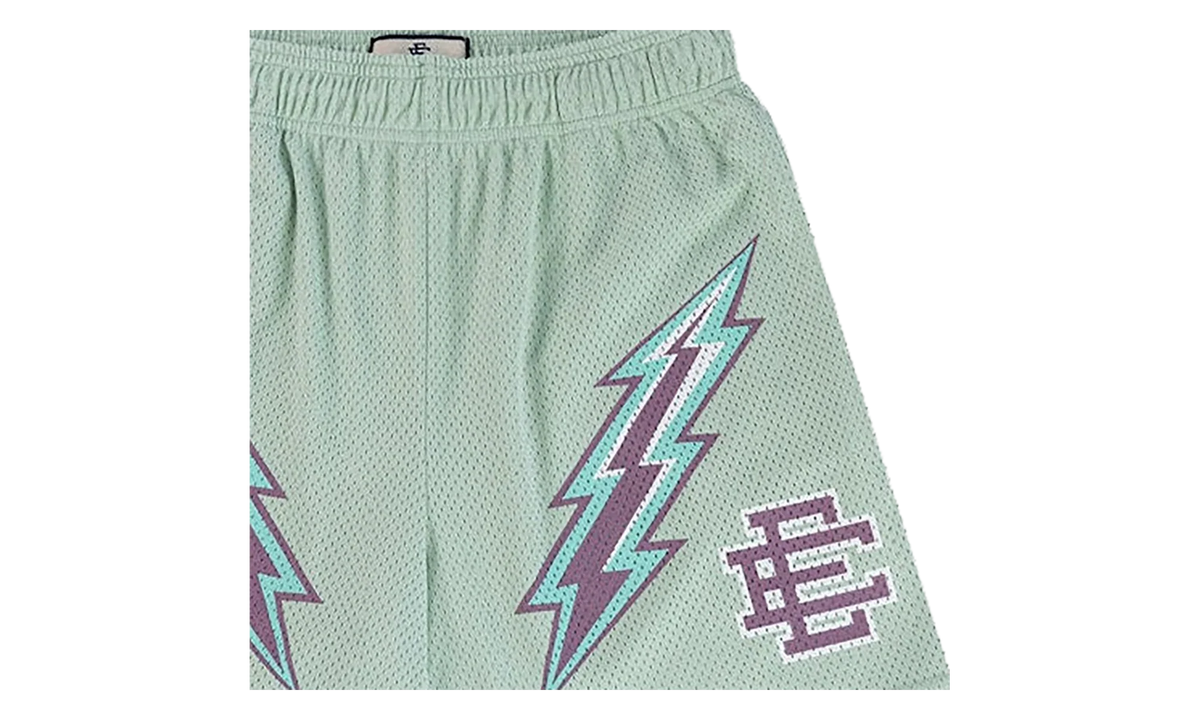 EE BASIC SHORT "SS24 - Bolt Silt Green/Purple" EE684
