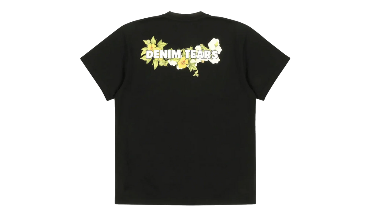 Crown of Made Cotton Short Sleeve T-Shirt "Black" DT290
